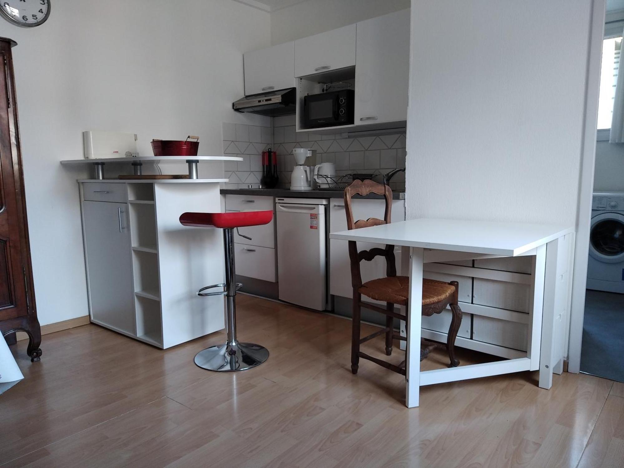 Studio 25 M2 Centre Uriage Saint-Martin-dʼUriage Zimmer foto